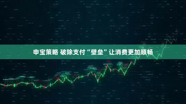 申宝策略 破除支付“壁垒”让消费更加顺畅