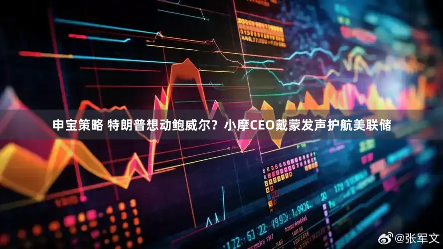 申宝策略 特朗普想动鲍威尔？小摩CEO戴蒙发声护航美联储